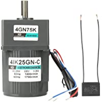 Motor de reducción de engranajes- 4IK25GN-C AC 220V 25W Monofásico de baja velocidad constante CW-CCW Motor de…